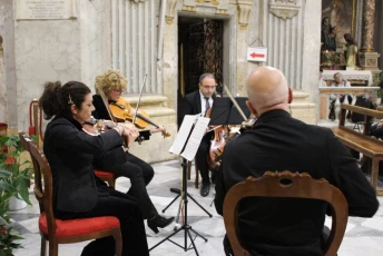 Il quartetto della Filarmonica di Civitavecchia (Foto Roberta Barletta/ZWR)