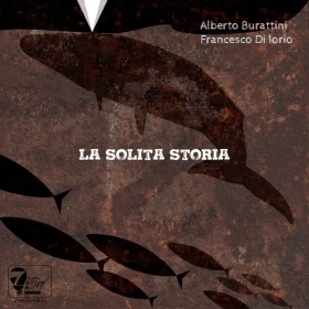 La copertina del "45 giri" di "La solita storia", realizzata da Stefano De Fazi