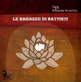 La copertina del "45 giri" di "Le ragazze di Battisti", realizzata da Stefano De Fazi