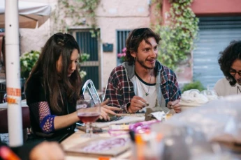 Creando in via Monte Grappa (Foto di Giulia Cerri)