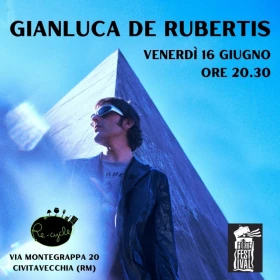 Gianluca De Rubertis (Il Genio) in concerto (evento organizzato dal Re-Cycle, supporto F!F)