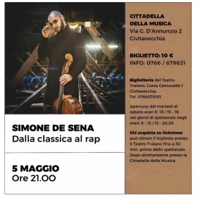 Simone De Sena alla Cittadella della Musica
